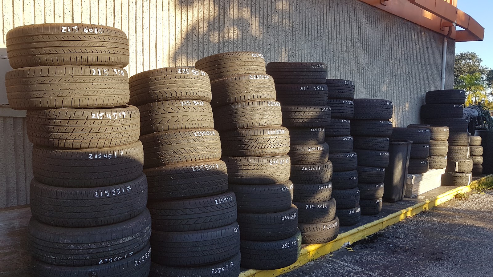 Wheel and tire change